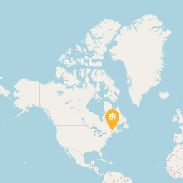 Moosehead Island Cabin on the global map